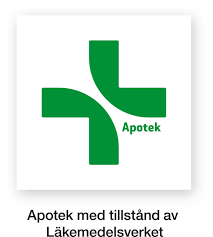Apotek med tillstånd från Läkemedelsverket